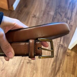 Men's Brown faux Leather Belt 42/105